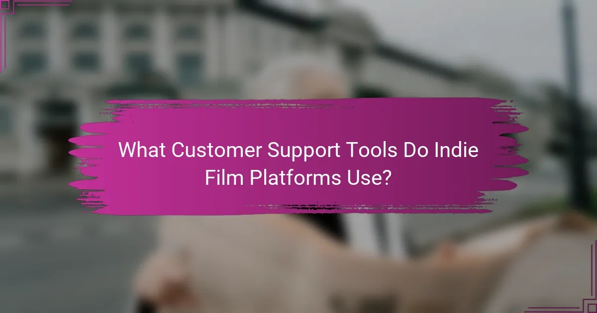 What Customer Support Tools Do Indie Film Platforms Use?